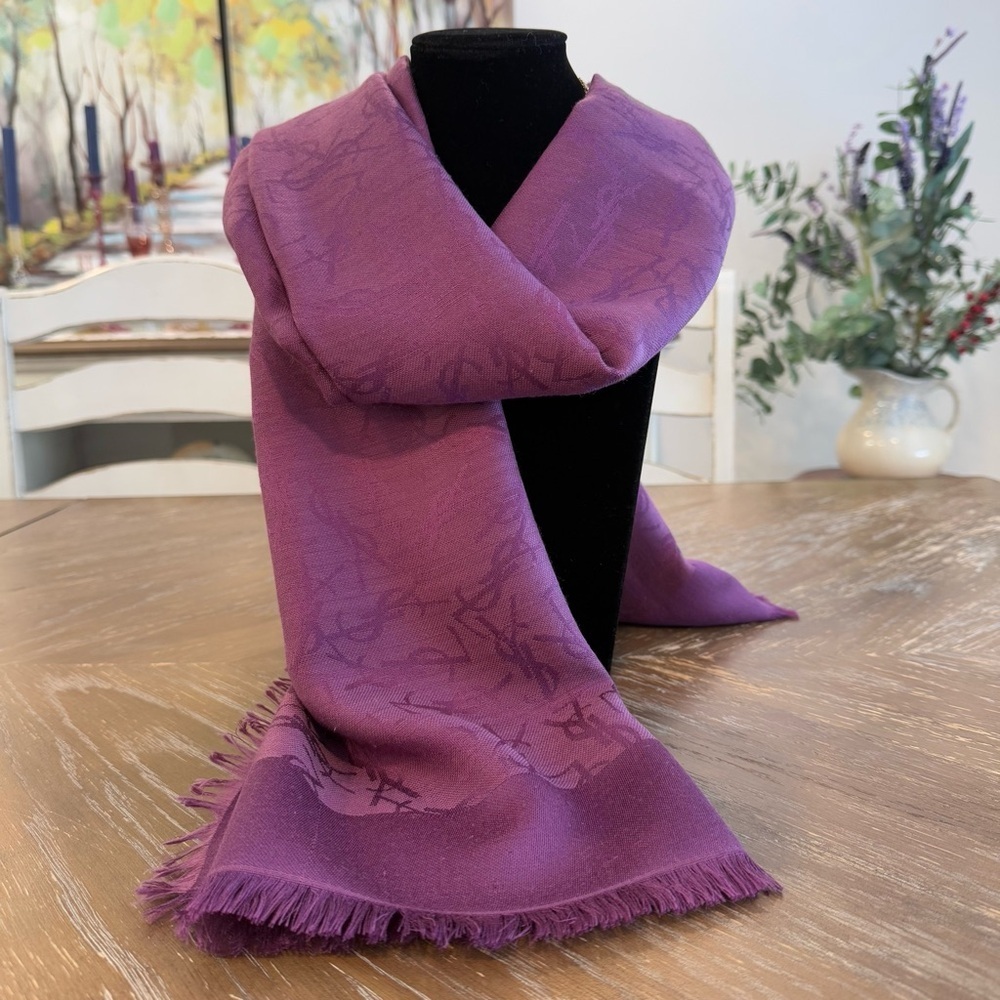 Authentic YSL Shawl Wrap